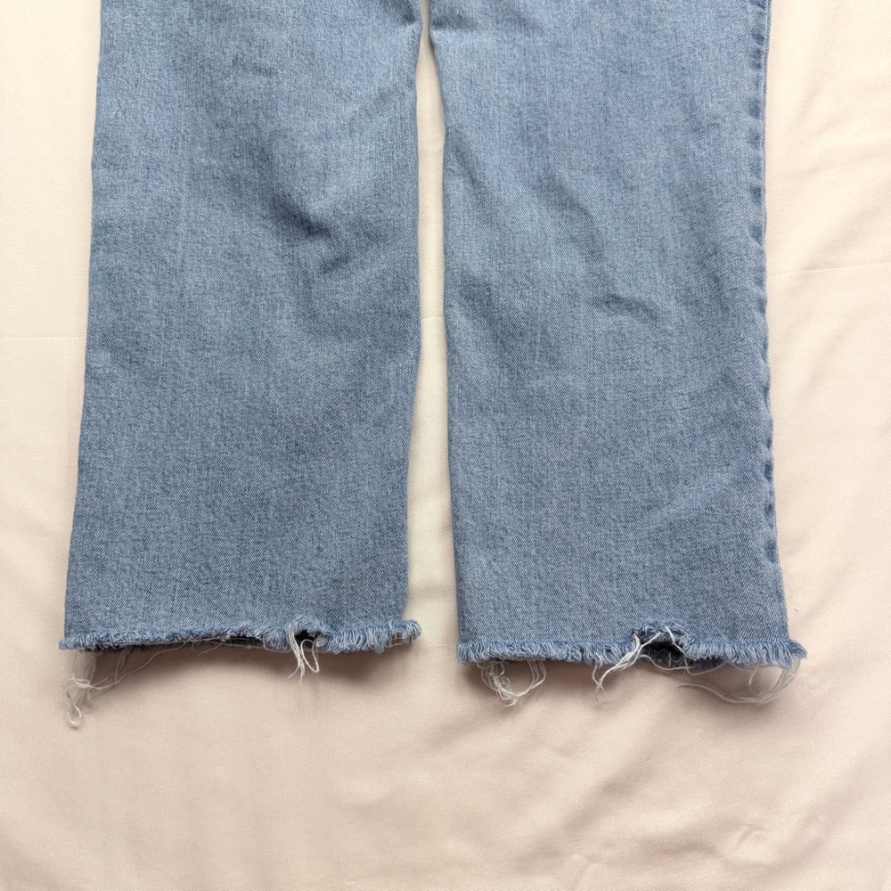 Isabel Maternity by Ingrid & Isabel Light Blue Denim Overalls - Picture 6 of 11